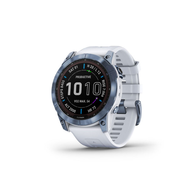 GARMIN SMART WATCH FENIX 7X S.M.BLU/WHT B-51MM