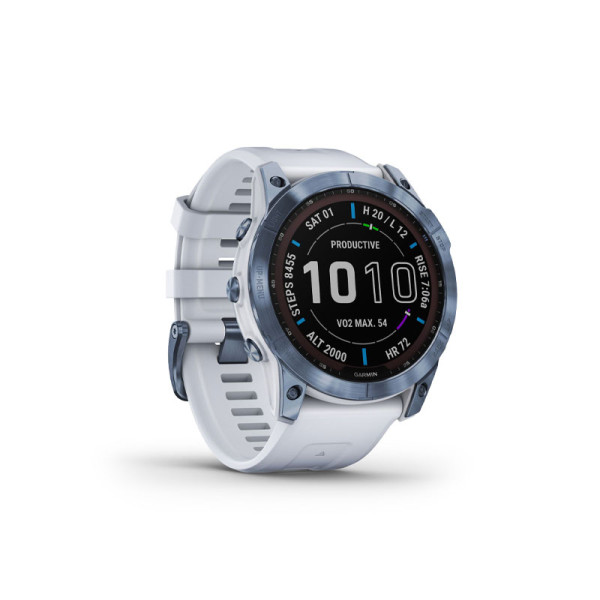 GARMIN SMART WATCH FENIX 7X S.M.BLU/WHT B-51MM