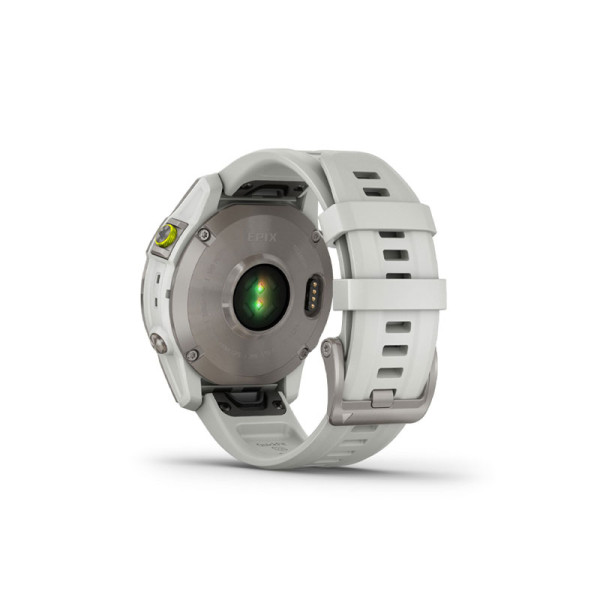 GARMIN SMART WATCH EPIX WHT TIT/SAP GLASS-47MM