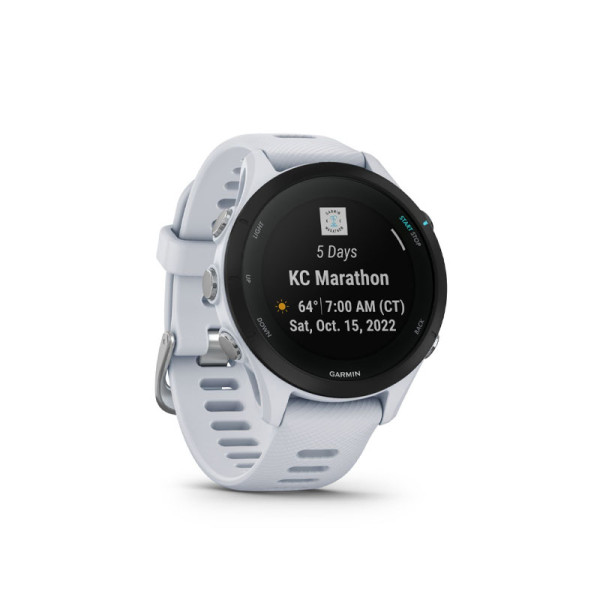 GARMIN FITNESS FORERUNNER 255S MUSIC, WHITESTONE