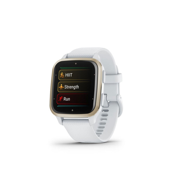 GARMIN SMART WATCH VENU SQ 2-WHITE/ CREAM GOLD