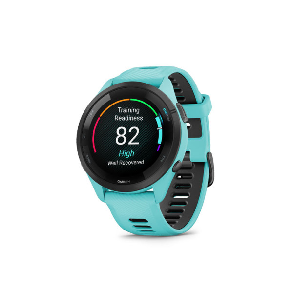 GARMIN SMART WATCH FORERUNNER 265 MUSIC-AQUA