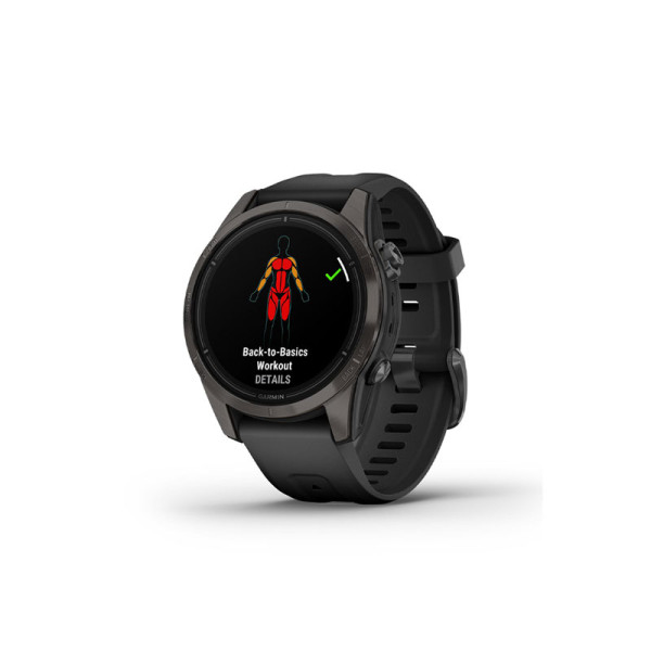 GARMIN SMART WATCH EPIX PRO(GEN 2)SAP B.BAND 42MM