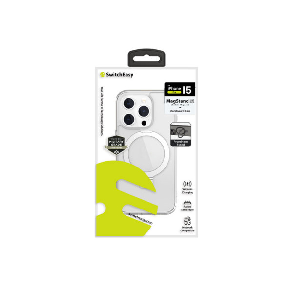 SWITCHEASY PHONE ACCESSORIES SE MAGSTAND M IPH 15PRO-CLR_