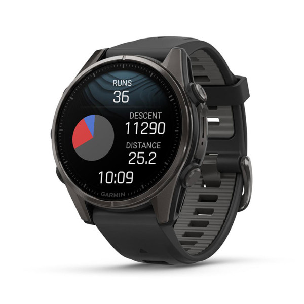 GARMIN FITNESS FENIX 8 43 SAPH BLK