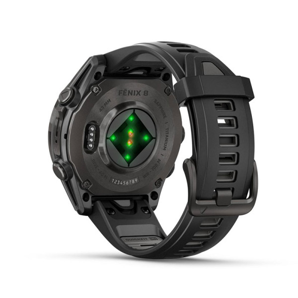 GARMIN FITNESS FENIX 8 43 SAPH BLK