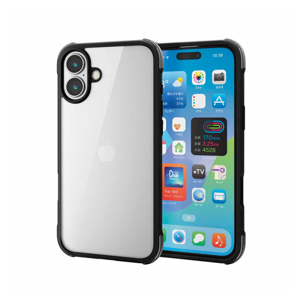 ELECOM PHONE ACCESSORIES  PM-A24BHVAIRBK_