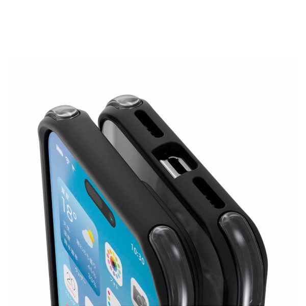 ELECOM PHONE ACCESSORIES  PM-A24DHVAIRBK_