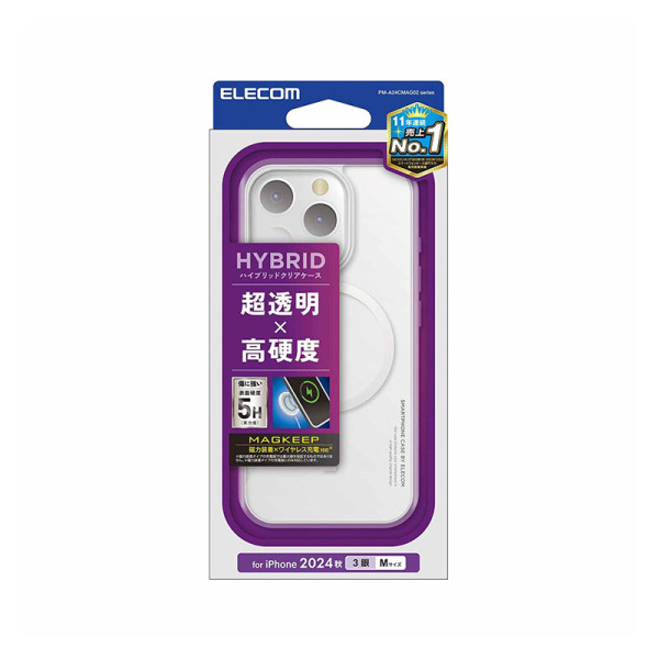 ELECOM PHONE ACCESSORIES  PM-A24CMAG02WH_