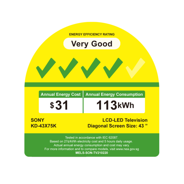 SONY UHD 4K ANDROID TV KD-43X75K