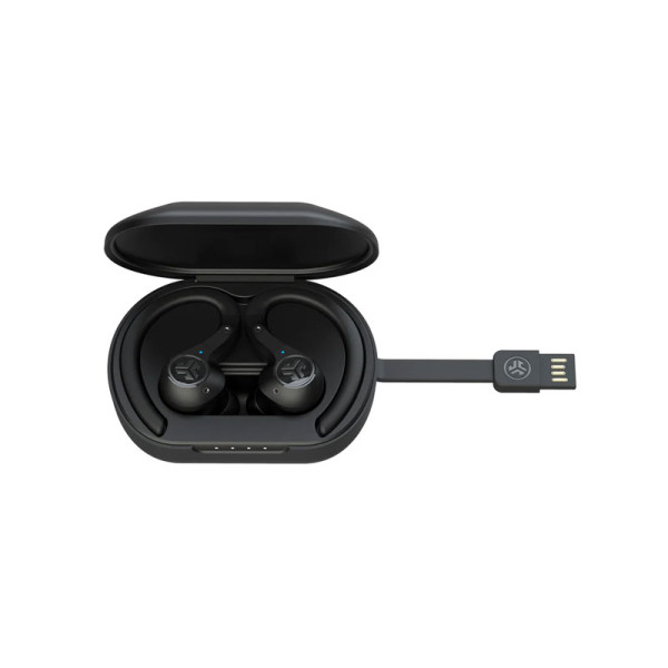 JLab  EARPHONES/HEADPHONES/EARBUDS EBEAIRSPTNCRBLK82
