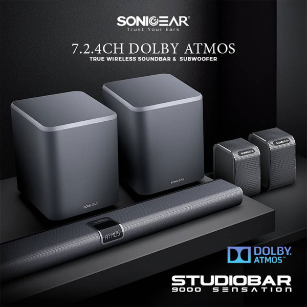 SONICGEAR SOUND BAR STUDIOBAR 9000