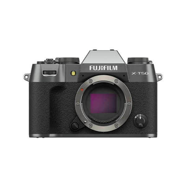 FUJIFILM INTERCHANGEABLE LENS X-T50 BODY CHARCOAL SILVER