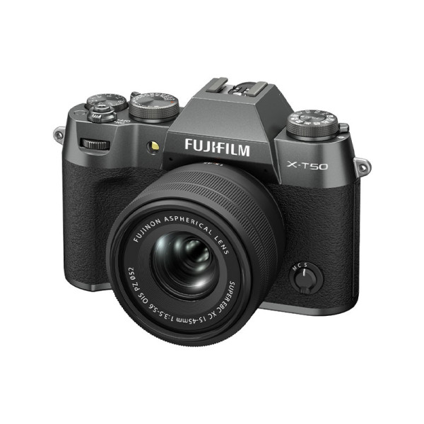 FUJIFILM INTERCHANGEABLE LENS X-T50/ XC15-45MM KIT-CHARCL SL