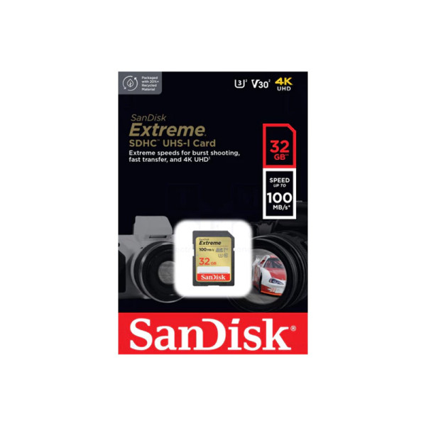 SANDISK MEMORY SD CARD SDSDXVT-032G-GNCIN