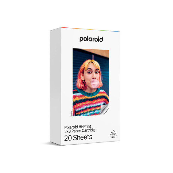 POLAROID DSC/DVC/CAM ACCESSORIES Hi Print 2x3 Paper - 20 Sheets