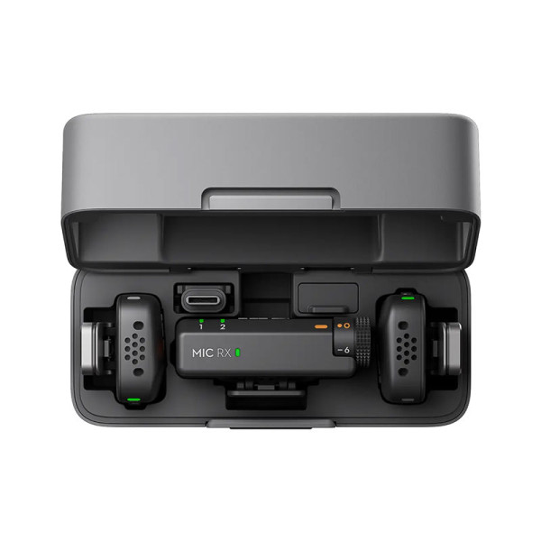 DJI DSC/DVC/CAM ACCESSORIES MIC MINI (2TX+1RX+CHARGE CASE)