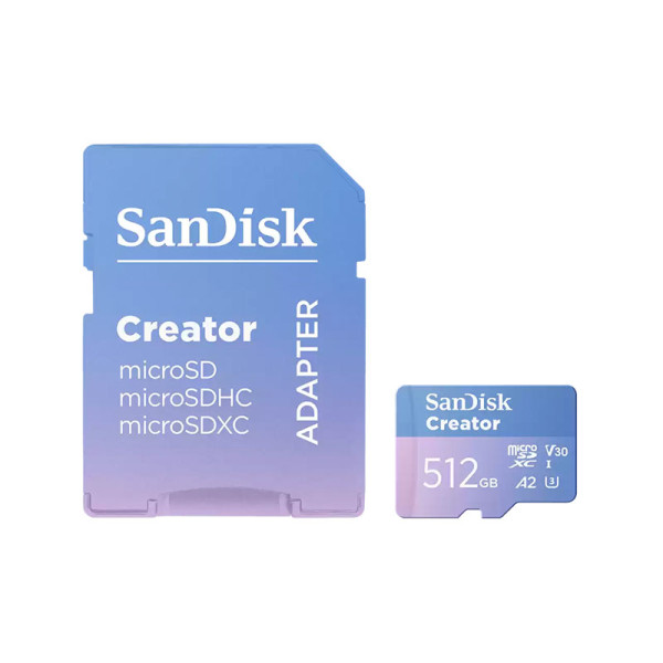 SANDISK MEMORY SD CARD SDSQXAV-512G-GN6MS