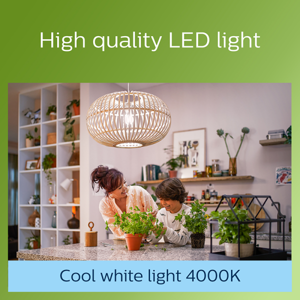 PHILIPS BULBS LED CLA 40W A60 E27 4000K