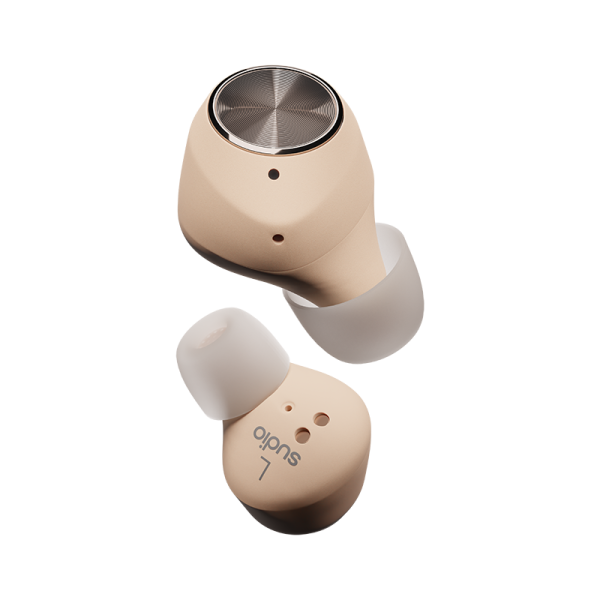 SUDIO EARPHONES/HEADPHONES/EARBUDS SUDIO T2 ANC TWS SAND