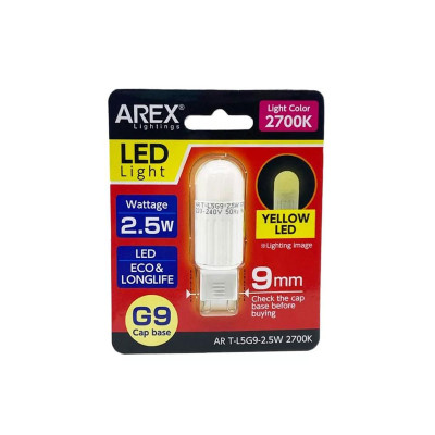 TECH UNITED LED BULBS G9 LED 2.5W WW BULB