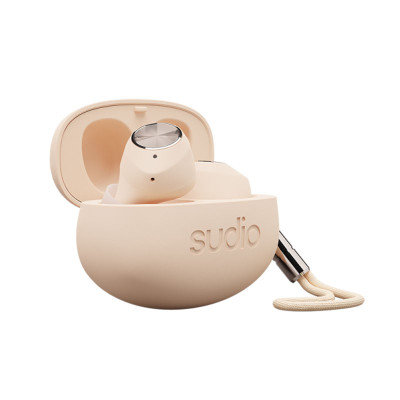 SUDIO EARPHONES/HEADPHONES/EARBUDS SUDIO T2 ANC TWS SAND
