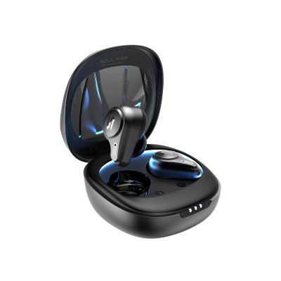 SOUL EARPHONES/HEADPHONES/EARBUDS SL S-TRON TWS W/LED BLK