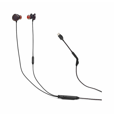 JBL EARPHONES/HEADPHONES/EARBUDS QUANTUM 50C BLACK