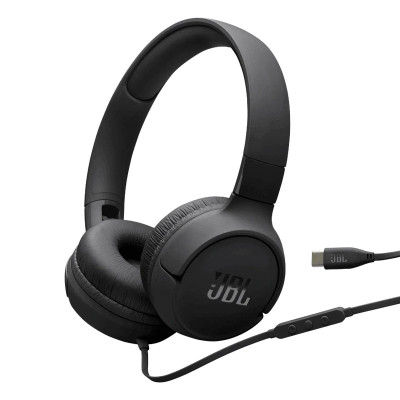 JBL EARPHONES/HEADPHONES/EARBUDS TUNE520C USB-C BLACK