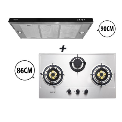 MAYER GAS RANGE PACKAGE MMGH883H+MMSI900HS