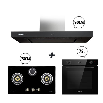 MAYER GAS RANGE PACKAGE MMGH773+MMTH90+MMDO8