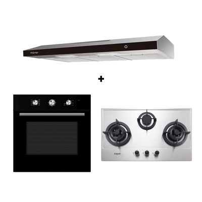 MAYER GAS RANGE PACKAGE MMSS773+MMSL902BE+MMD08