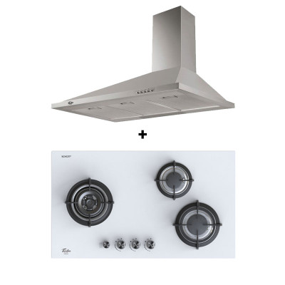 TURBO GAS RANGE PACKAGE T883GV-OW+TAC2-90SS