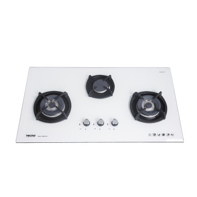 TECNO BUILT-IN HOB (88CM) T3388TGSV-OPTIC WHITE