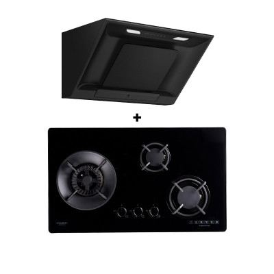 FUJIOH GAS RANGE PACKAGE FH-GS5035SV+FR-SC2090R/V