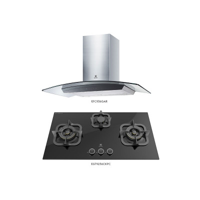 ELECTROLUX GAS RANGE PACKAGE EGT9236CKPC+EFC936GAR