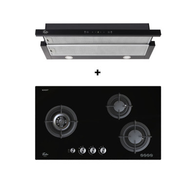 TURBO GAS RANGE PACKAGE T883GV-BK+TL500-90BK