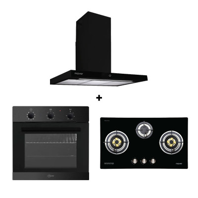 MAYER GAS RANGE PACKAGE MMGH883HI+MMCH407I+MMDO9