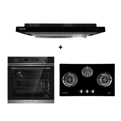 MAYER GAS RANGE PACKAGE MMGH773+MMSI903OT+MMDO13C