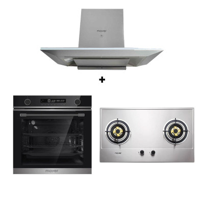 MAYER GAS RANGE PACKAGE MMSS882HI+MMCH905SR+MMDO13C
