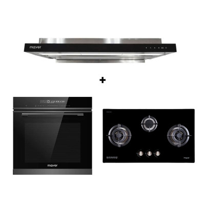 MAYER GAS RANGE PACKAGE MMGH883+MMSI903OT+MMDO13CS