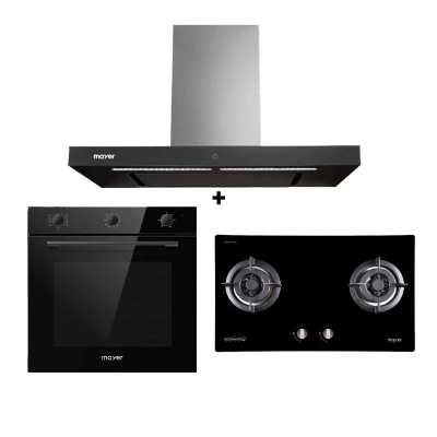 MAYER GAS RANGE PACKAGE MMGH772+MMBCH900I+MMDO8R