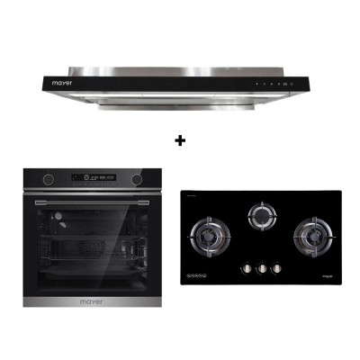 MAYER GAS RANGE PACKAGE MMGH883+MMSI903OT+MMDO13C