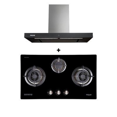 MAYER GAS RANGE PACKAGE MMGH773H+MMBCH900I