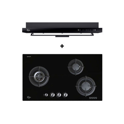 TURBO GAS RANGE PACKAGE T883GV-BK+TSL616-902BK