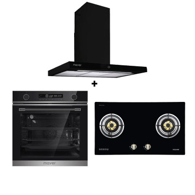 MAYER GAS RANGE PACKAGE MMGH772HI+MMCH407I+MMDO13C