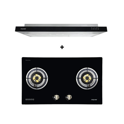 MAYER GAS RANGE PACKAGE MMGH772HI+MMSI900LEDHS-SS