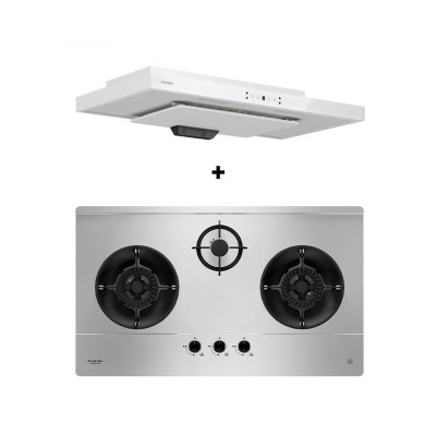 FUJIOH GAS RANGE PACKAGE FH-GS6530SV+FR-MS2390R 