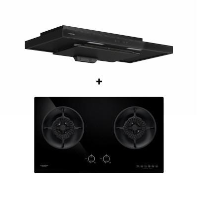 FUJIOH GAS RANGE PACKAGE FH-GS6520SV+FR-MS2390R