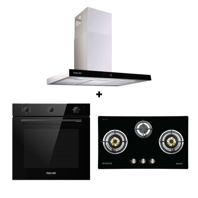 MAYER GAS RANGE PACKAGE MMGH883HI+MMCH407I+MMDO08R